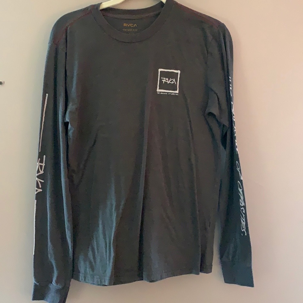 RVCA Vintage Dye long sleeve shirt ~ size S